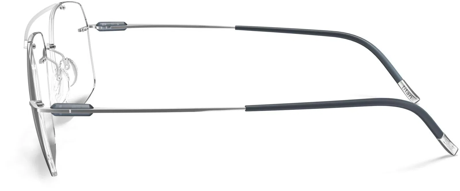 Silhouette Purist Color Groove Demo Rimless 5561 Eyeglasses - view 159